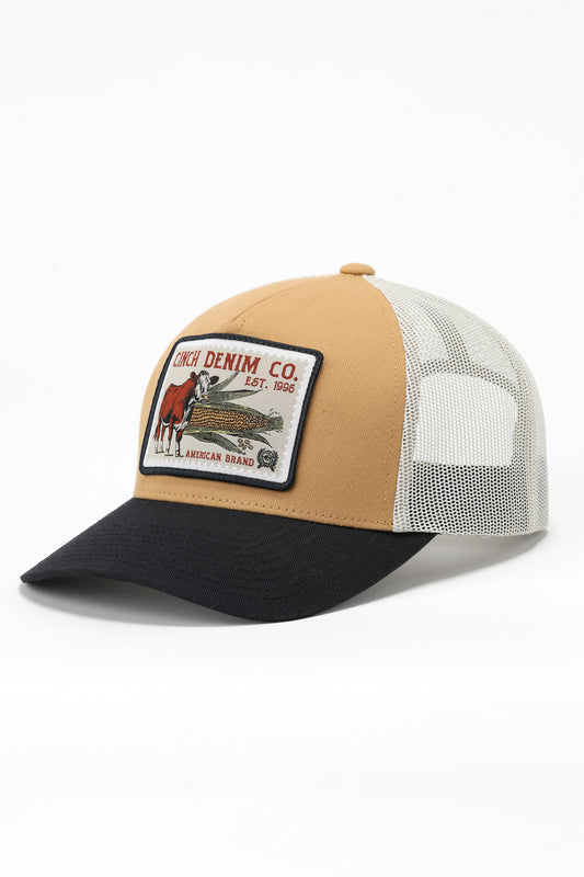 Cinch Denim Co. Corn Fed Beef Snapback Hat MCC0660639