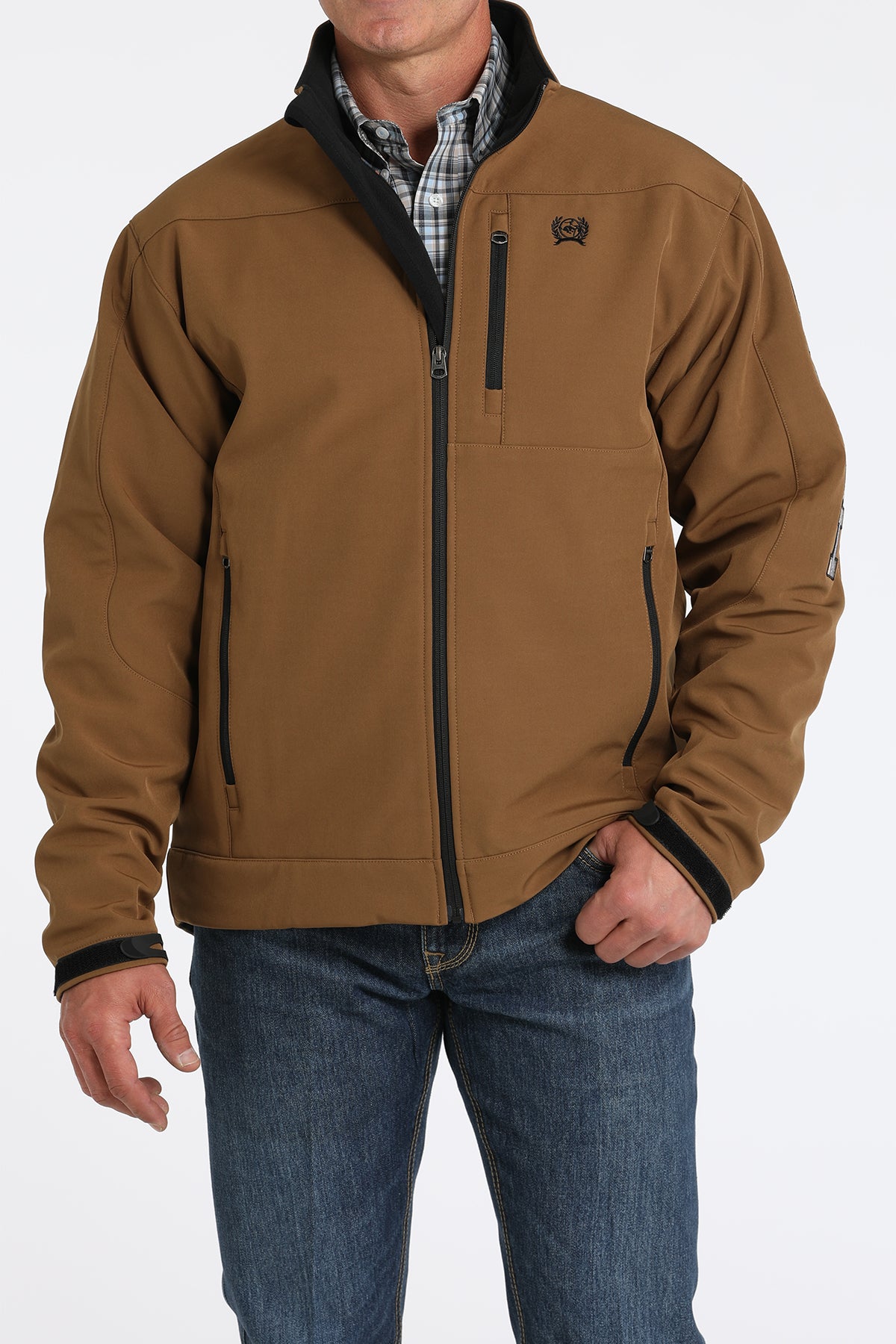 Cinch Mens Brown Bonded Jacket MWJ1567012