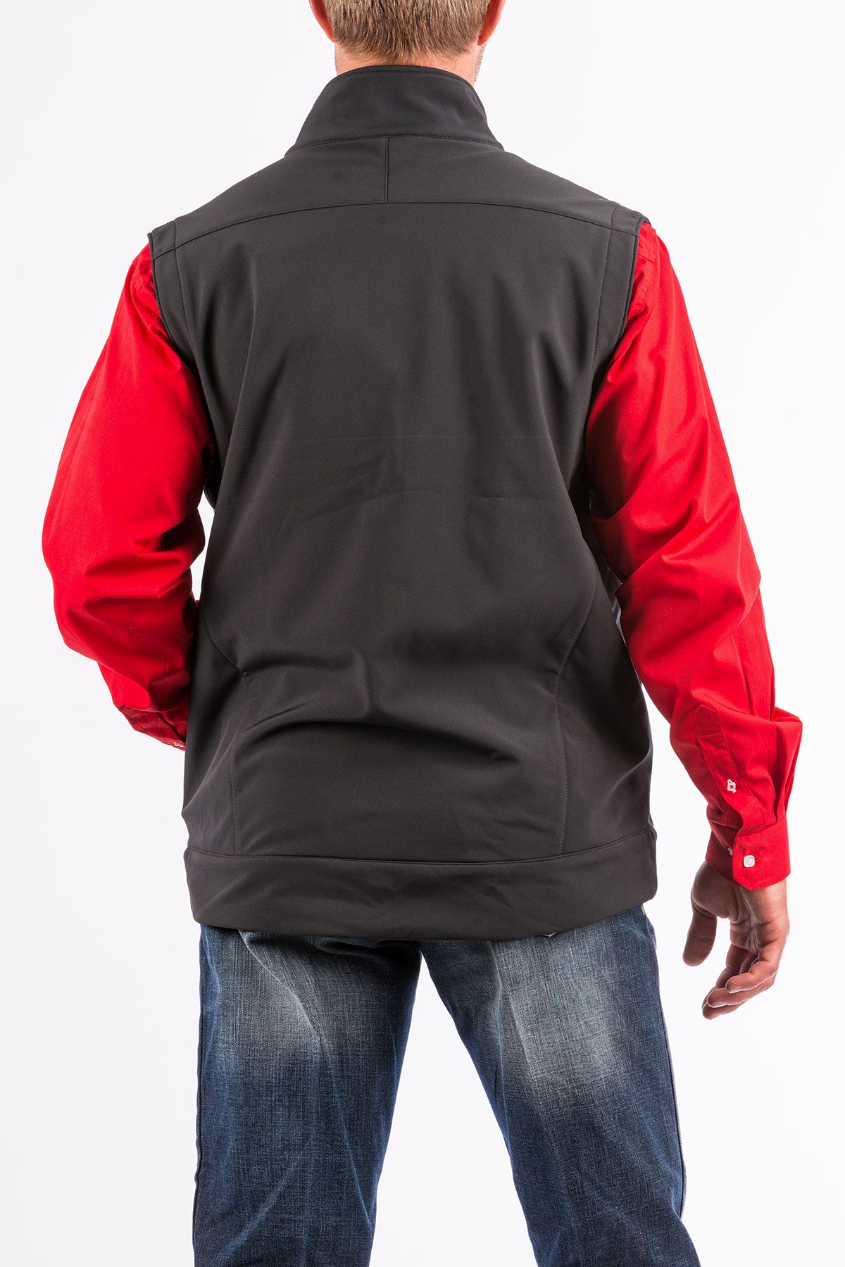 Cinch Mens Black Bonded Vest MWV1082001