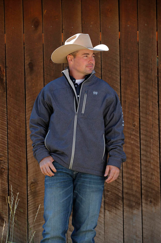 Cinch Mens Gray Bonded Jacket MWJ1537006