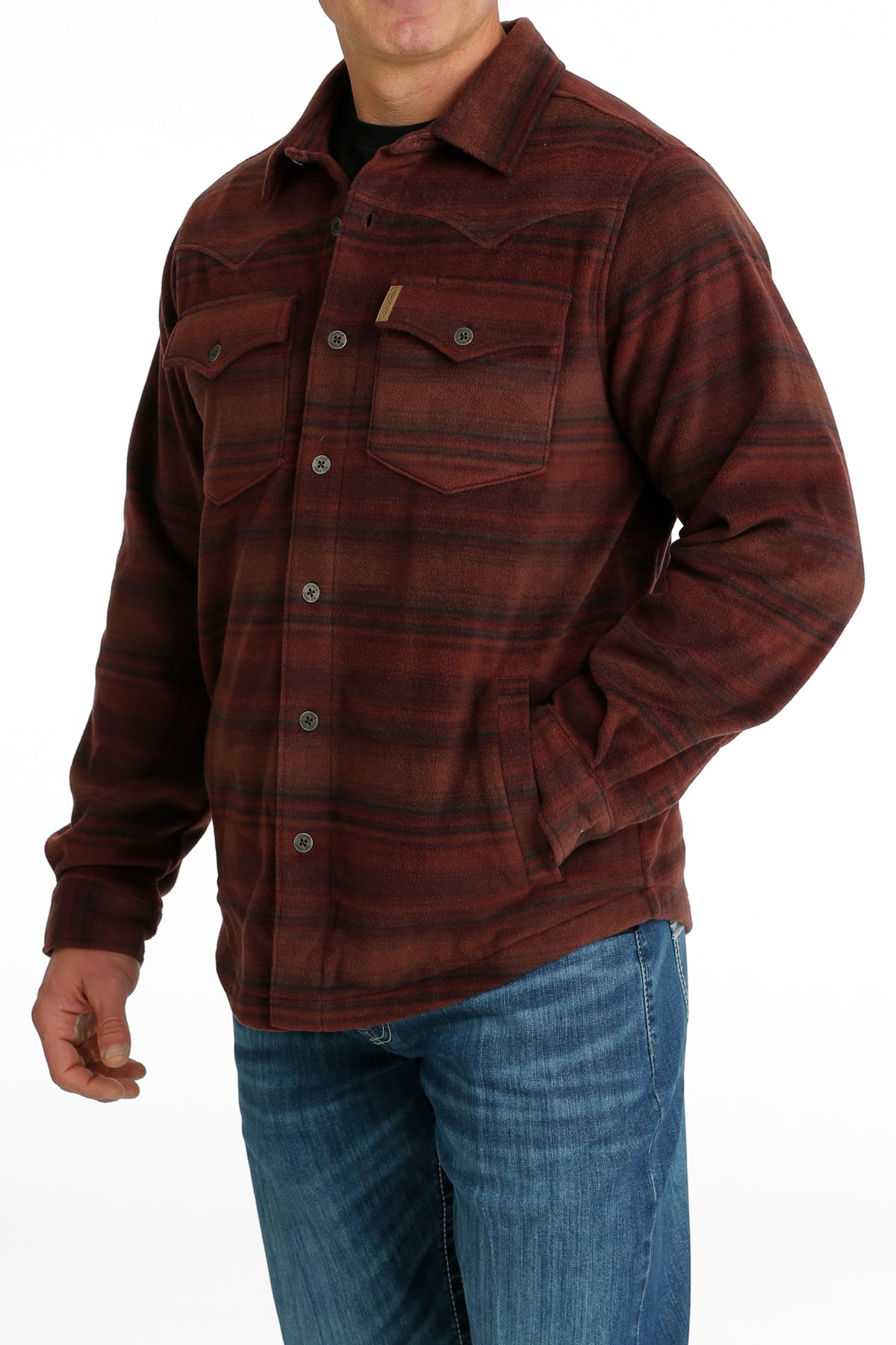 Cinch Mens Southwestern Shirt Jacket MWJ1580003