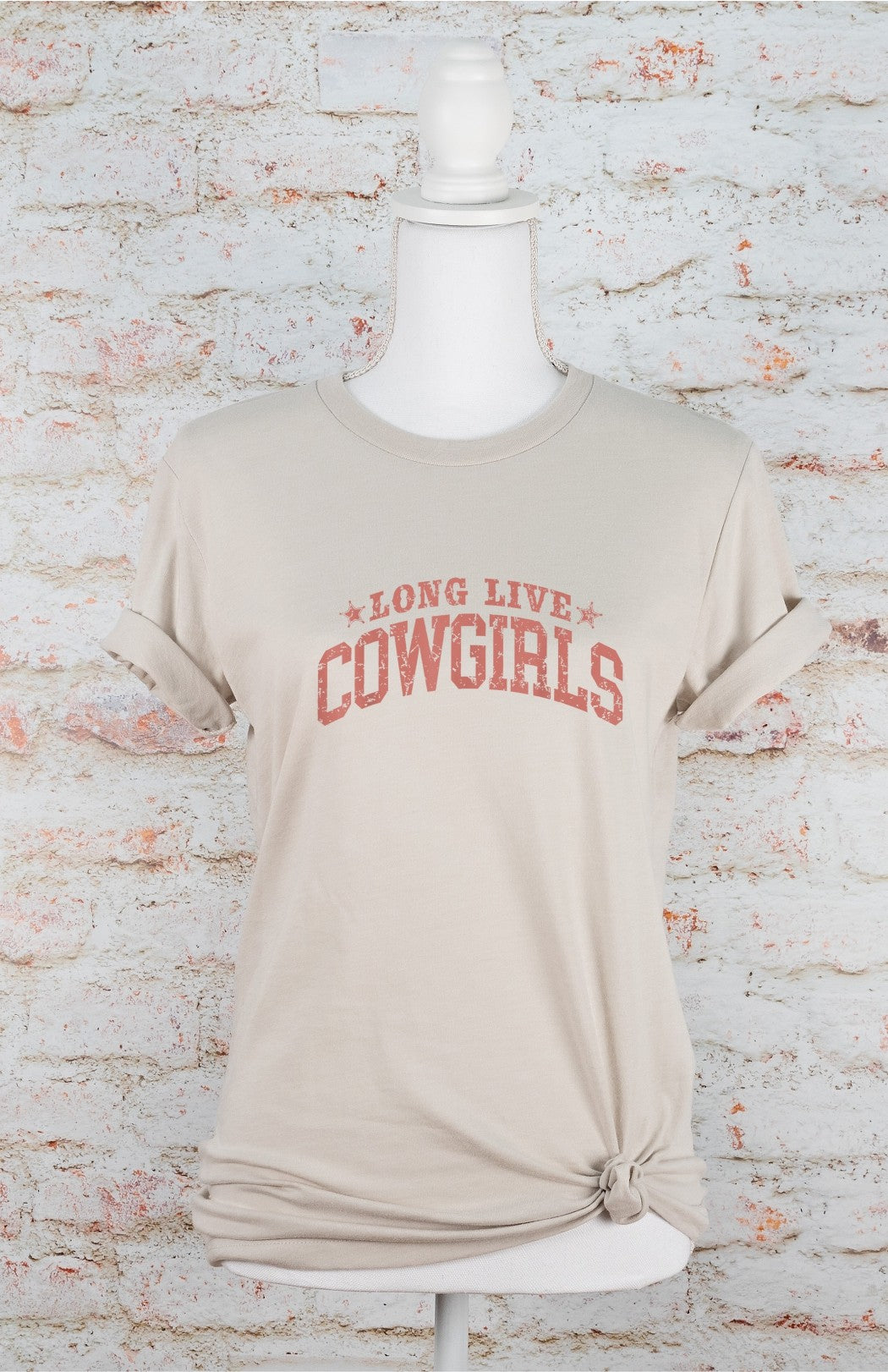 Long Live Cowgirls Screen-print T-Shirt