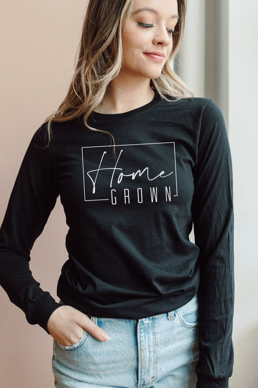 Home Grown Long Sleeve Women's Shirt