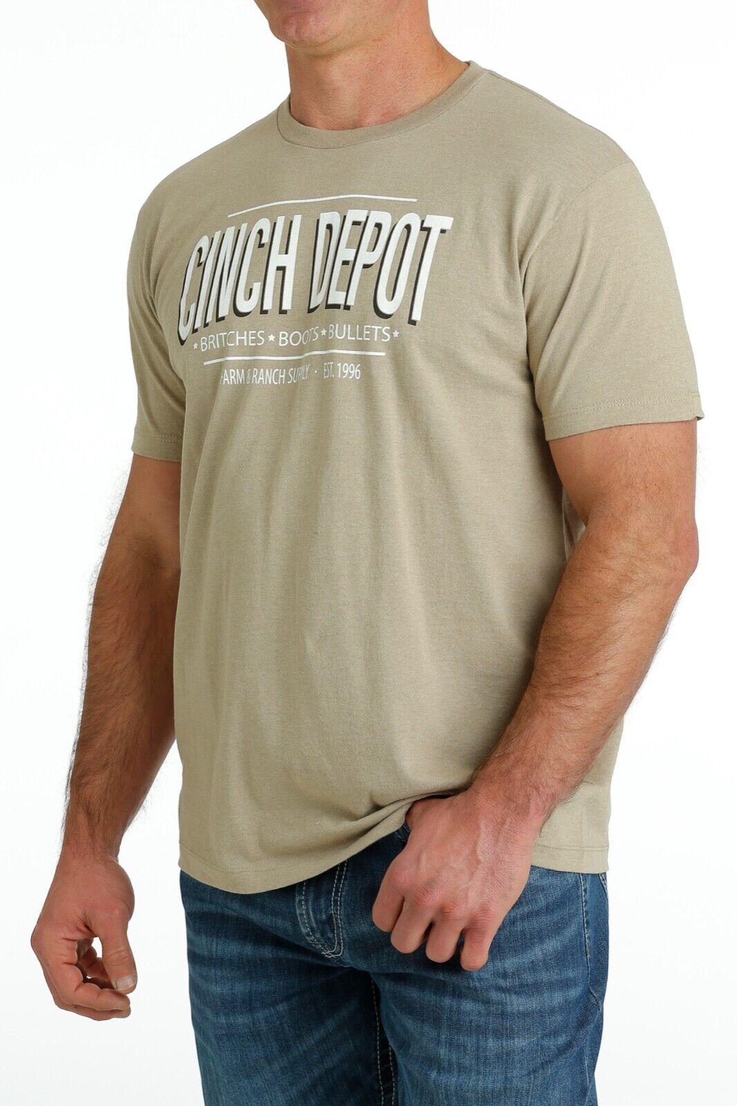 Cinch Mens "Cinch Depot" T-Shirt MTT1690595